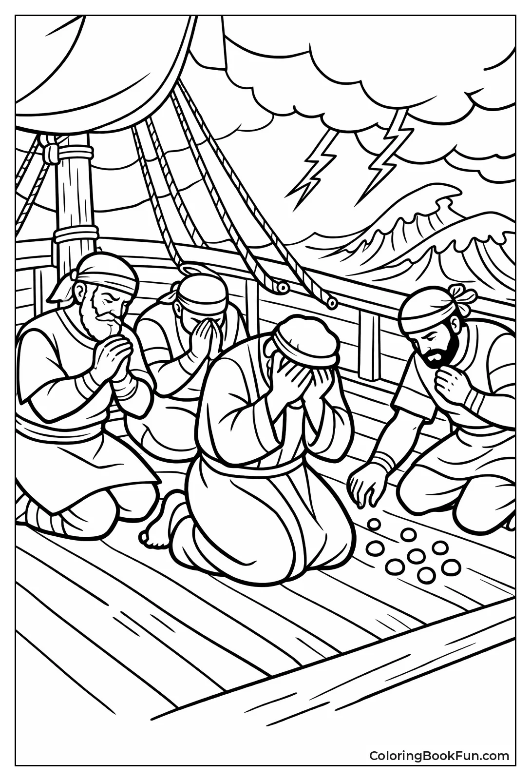 Sailors Cast Lots Deck