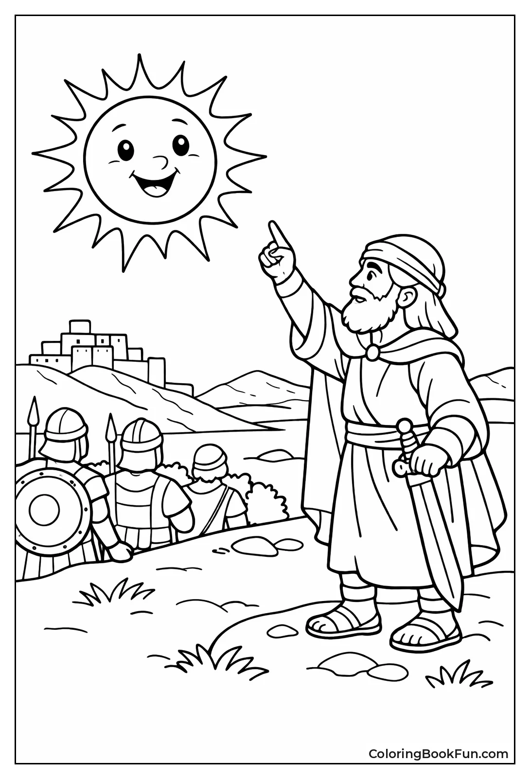 Joshua Commanding Still Sun