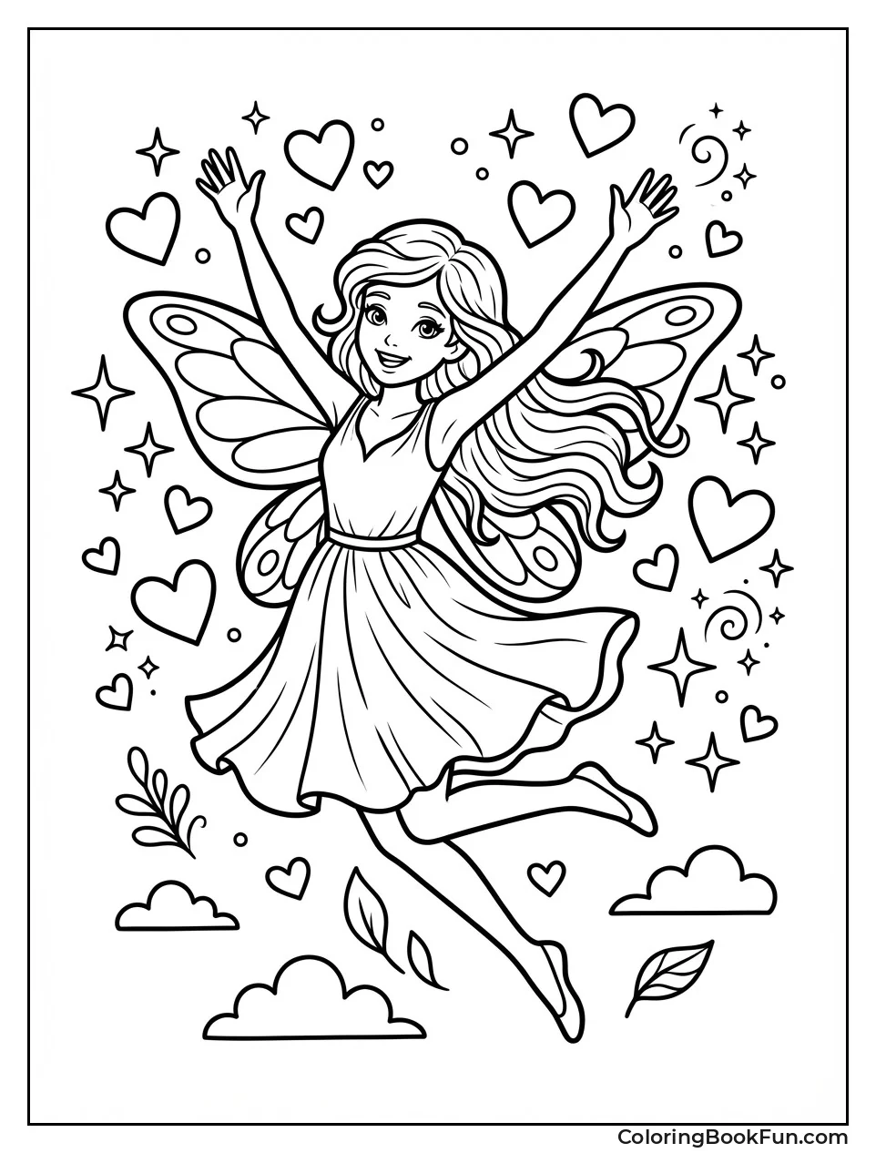 Fairy Leaping with Joy