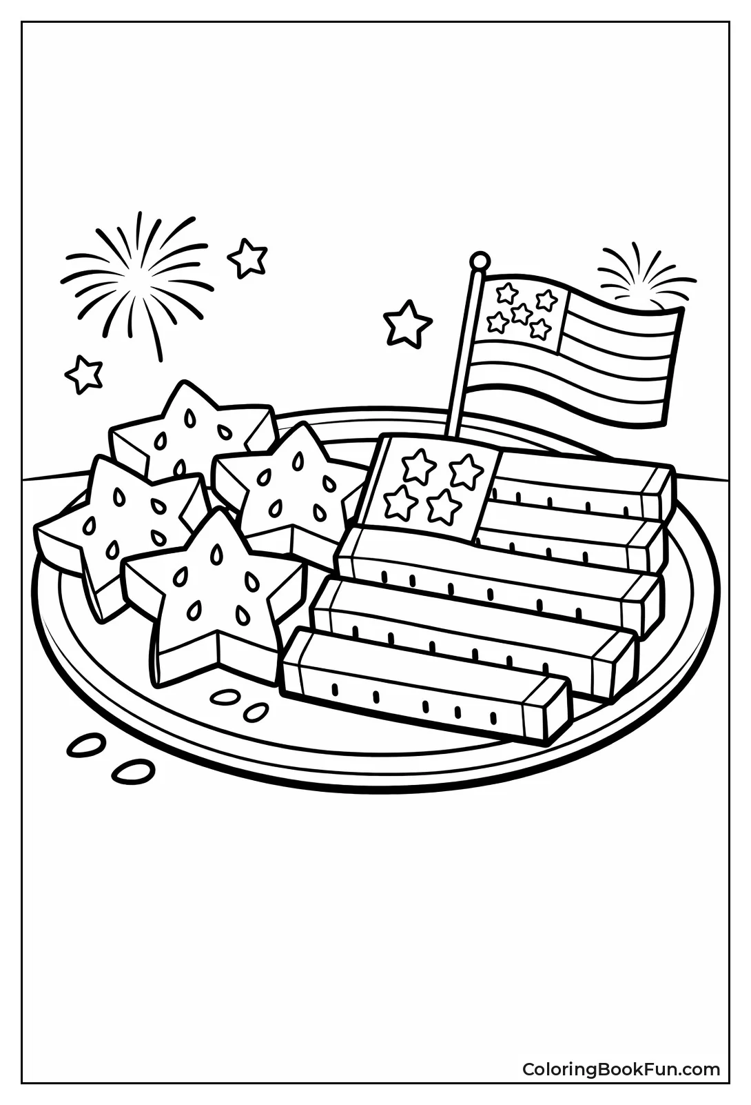 Star Watermelon for Fourth