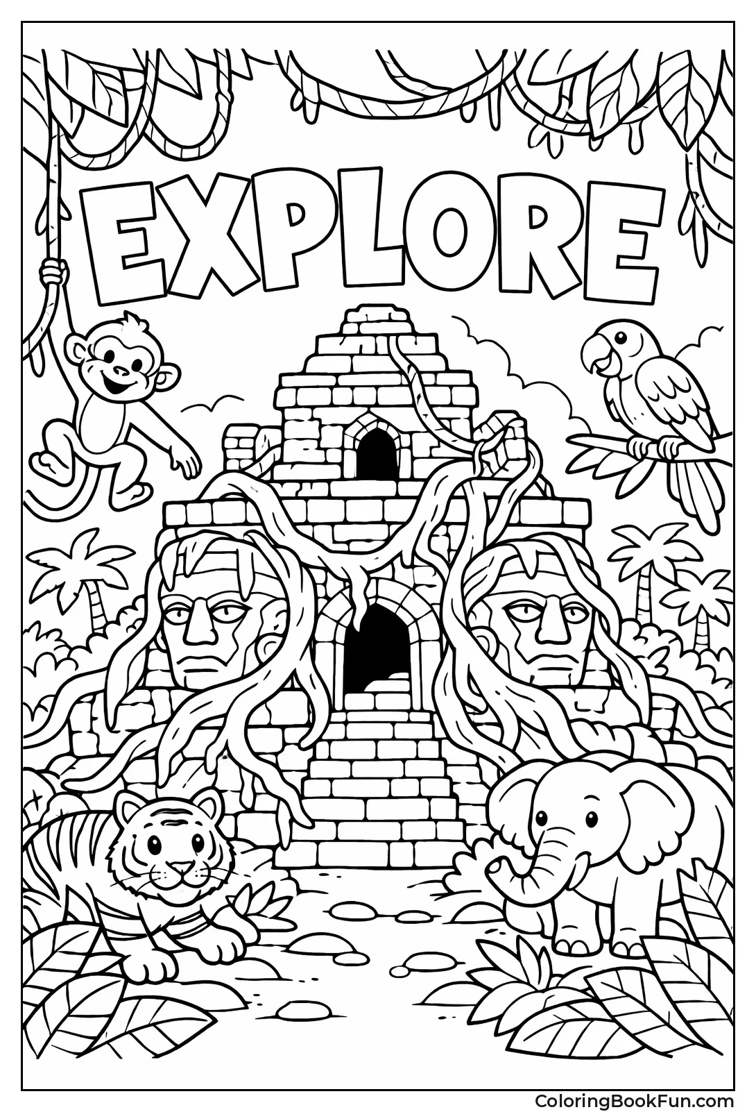 Roots Claim Ancient Temple