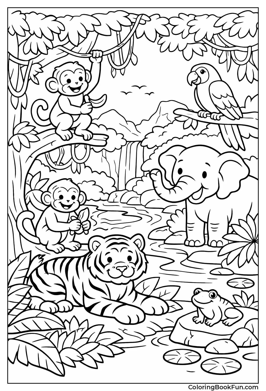 Tropical Trees and Animals