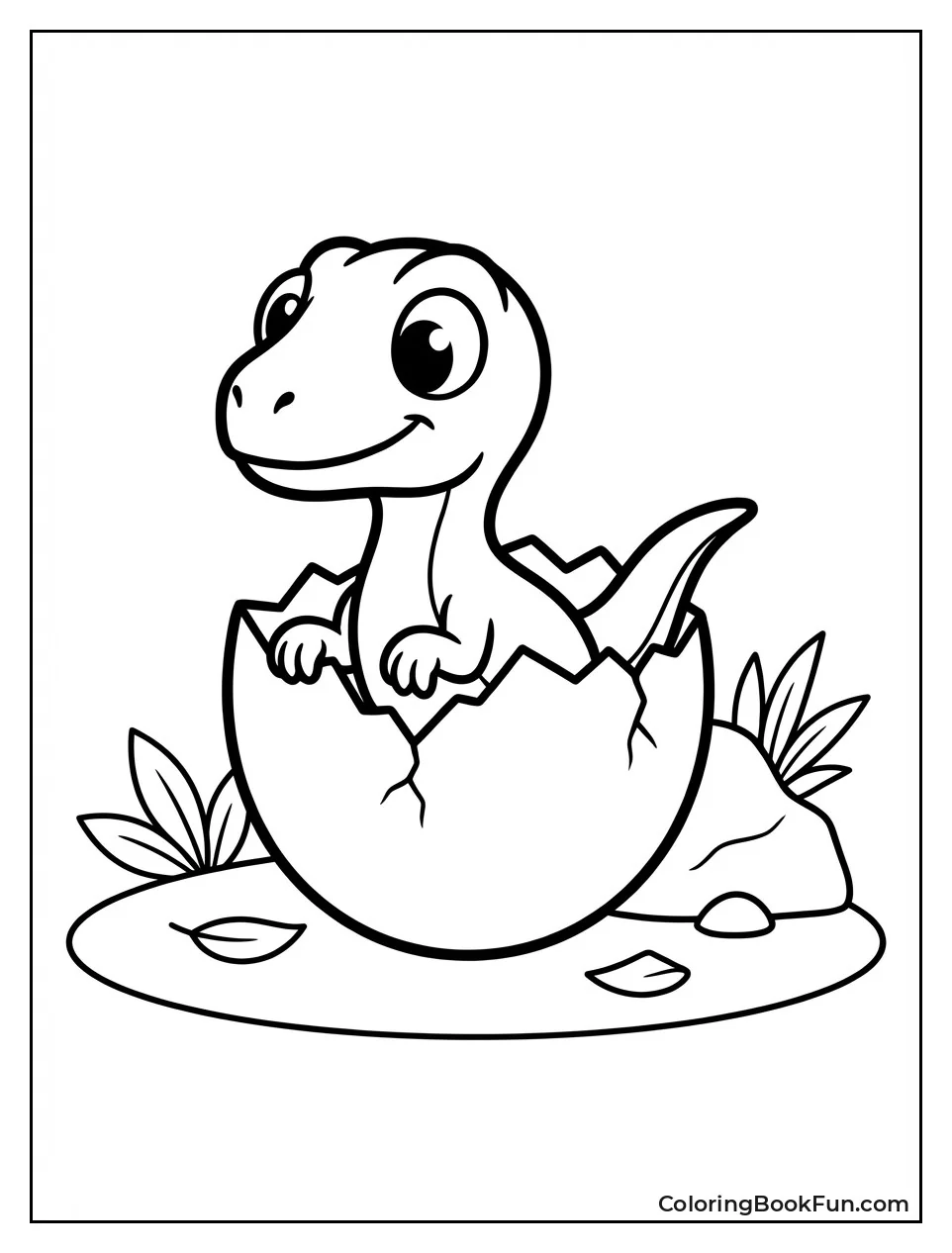 Baby Raptor Hatches from Egg