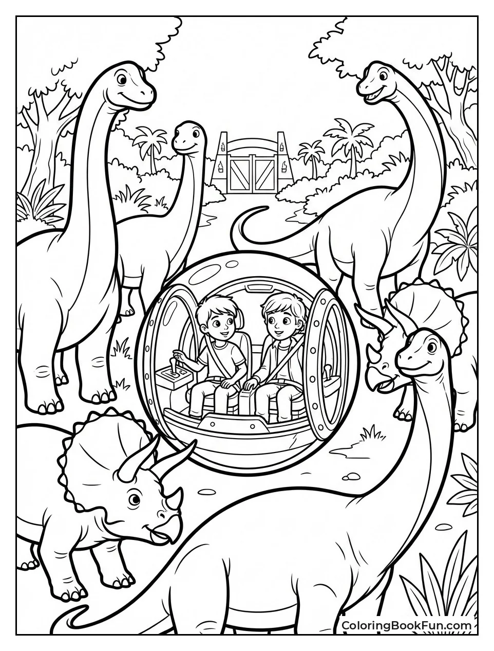 Kids Roll in Gyrosphere