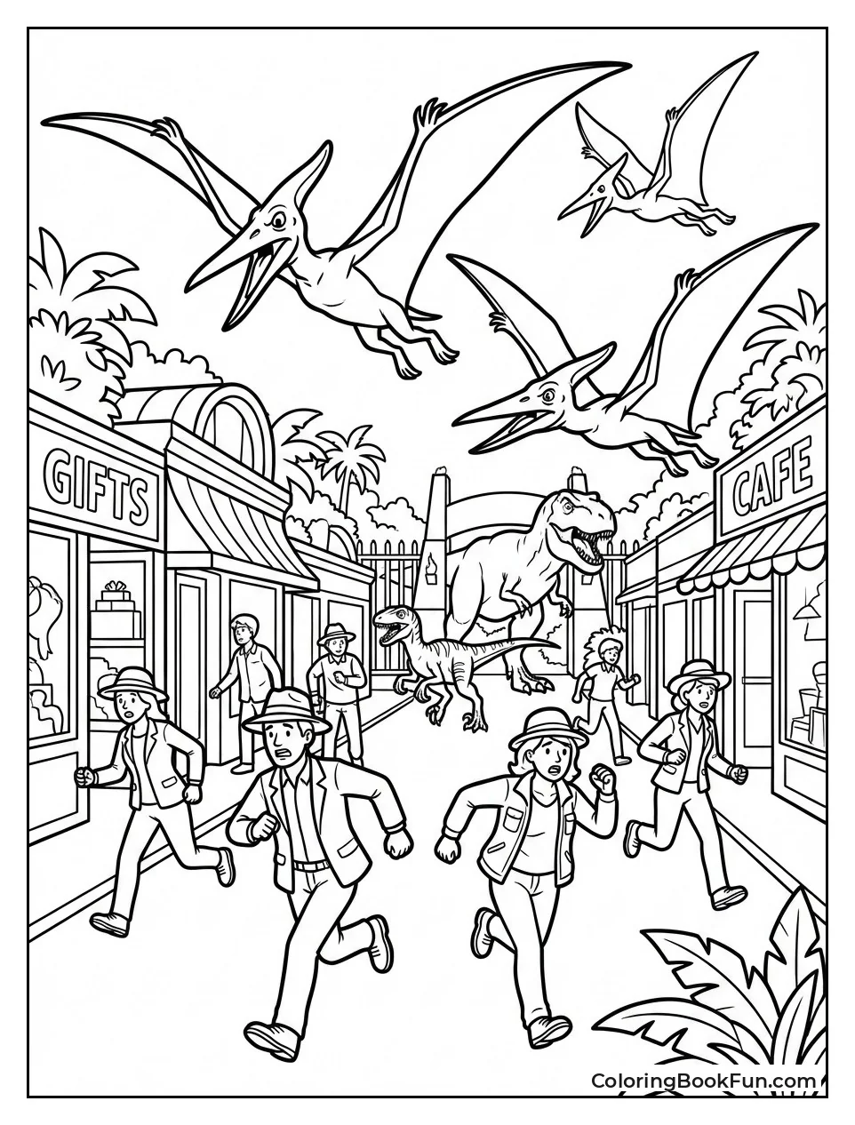 Chaos Erupts on Main Street