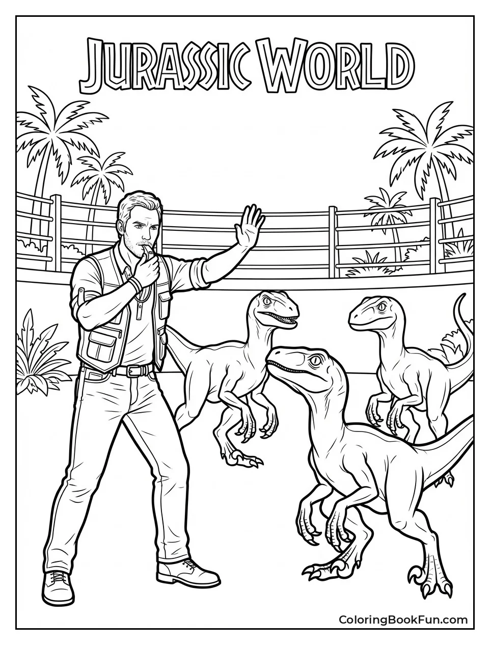 Owen Trains Raptor Pack