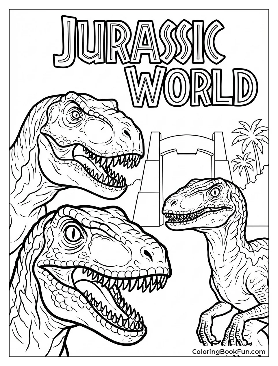 Realistic Jurassic Dinosaurs