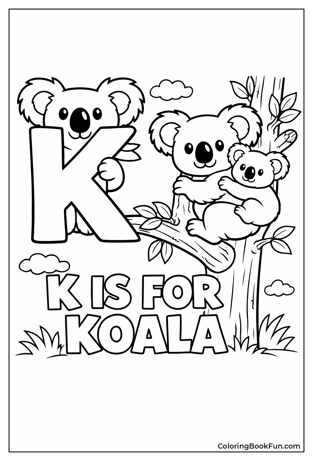 K Shaped as Koala
