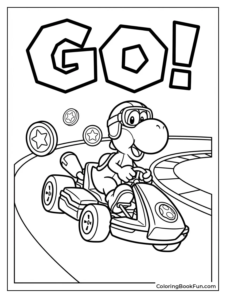 Kart Racing Yoshi