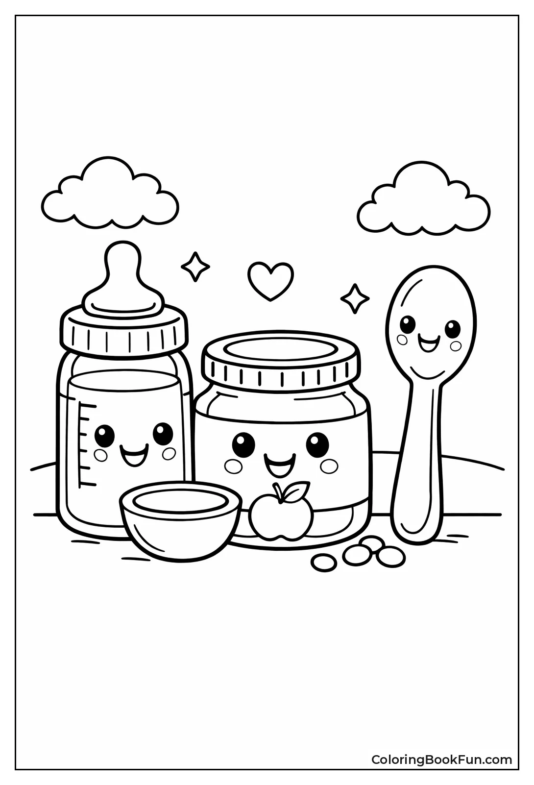 Kawaii Baby Food