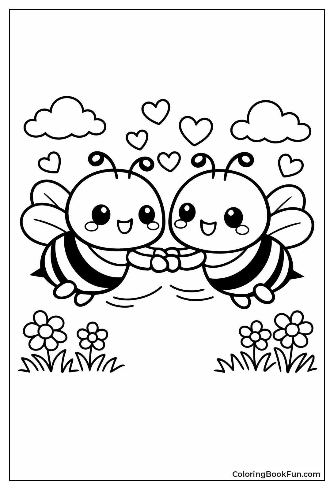 Kawaii Bee Friends