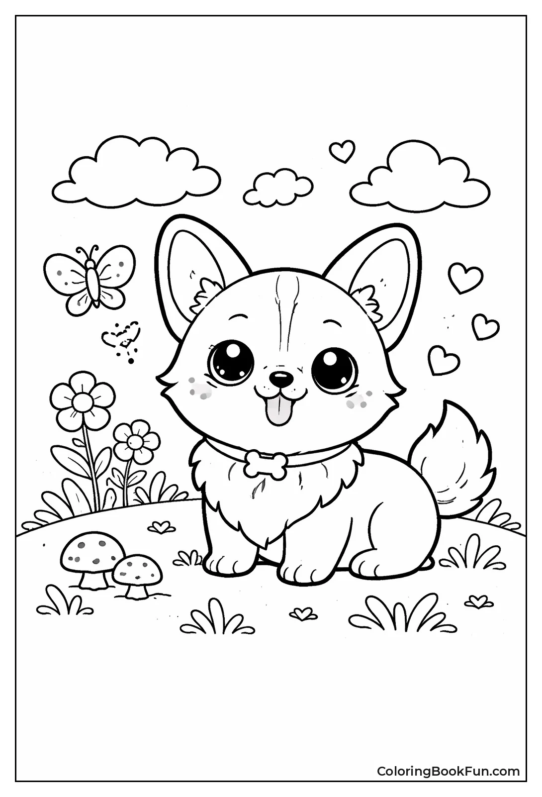 Kawaii Corgi