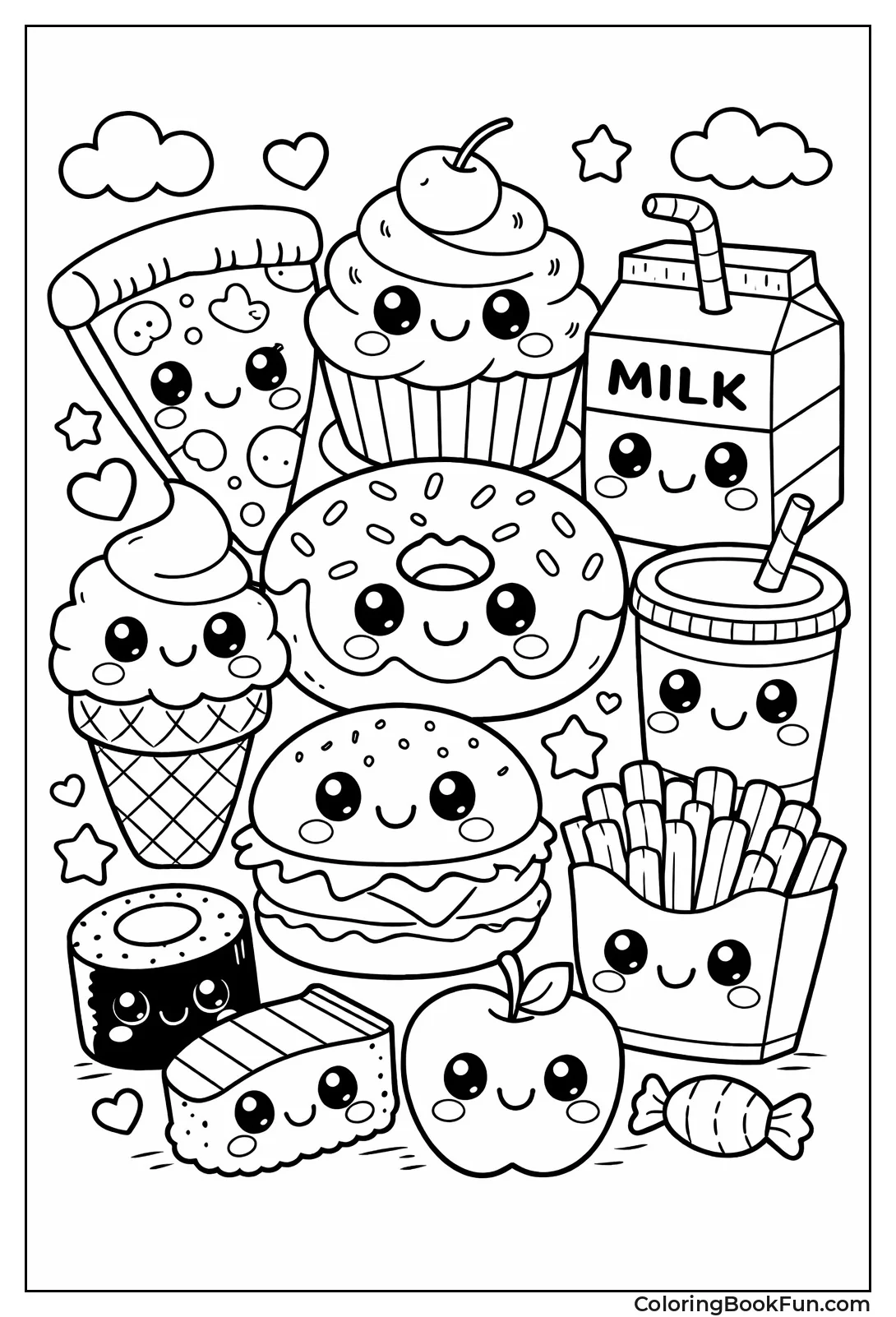 Foods with Cute Faces