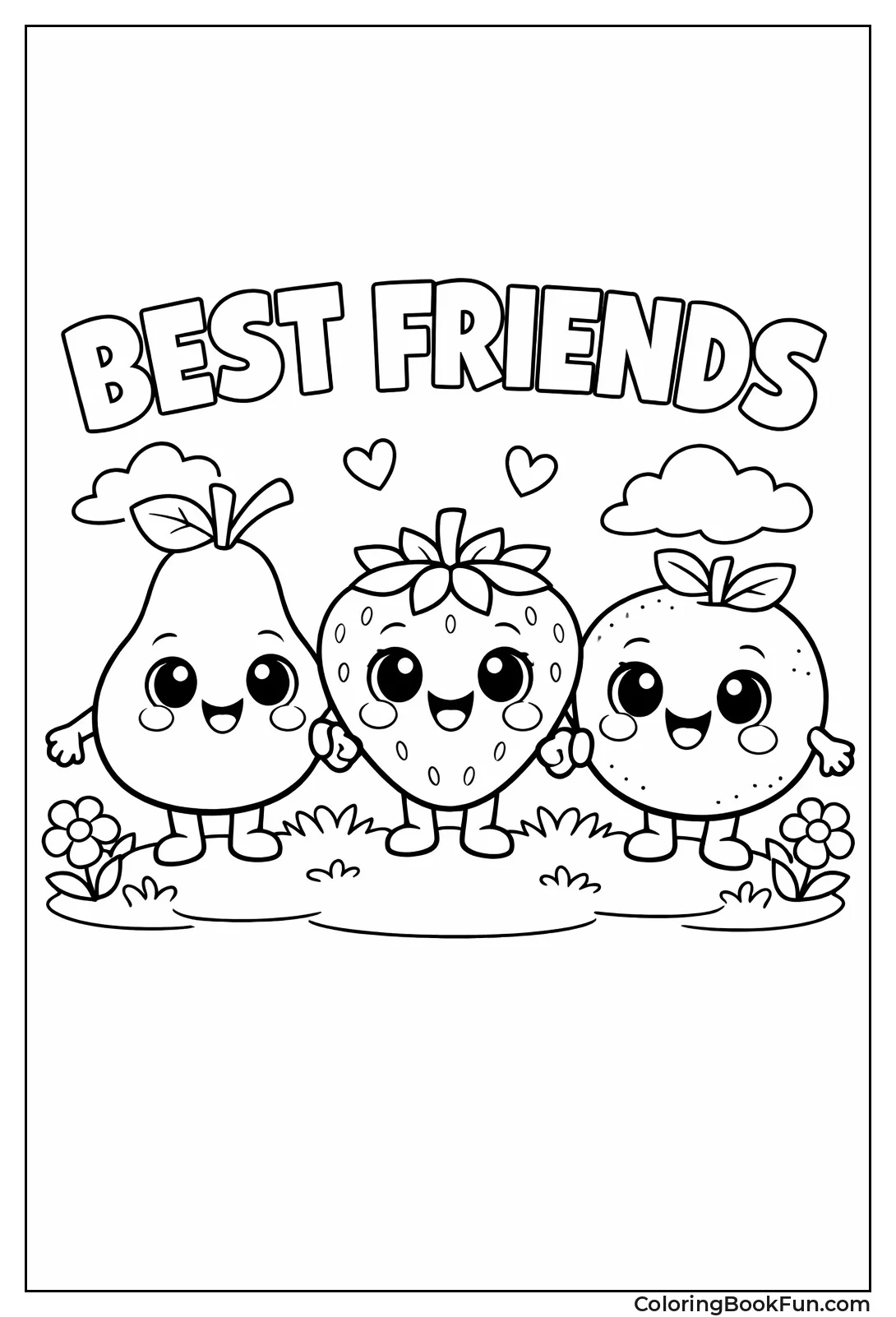 Kawaii Fruit Friends