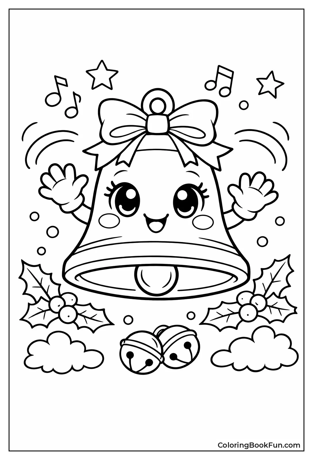 Cute Happy Bell Face