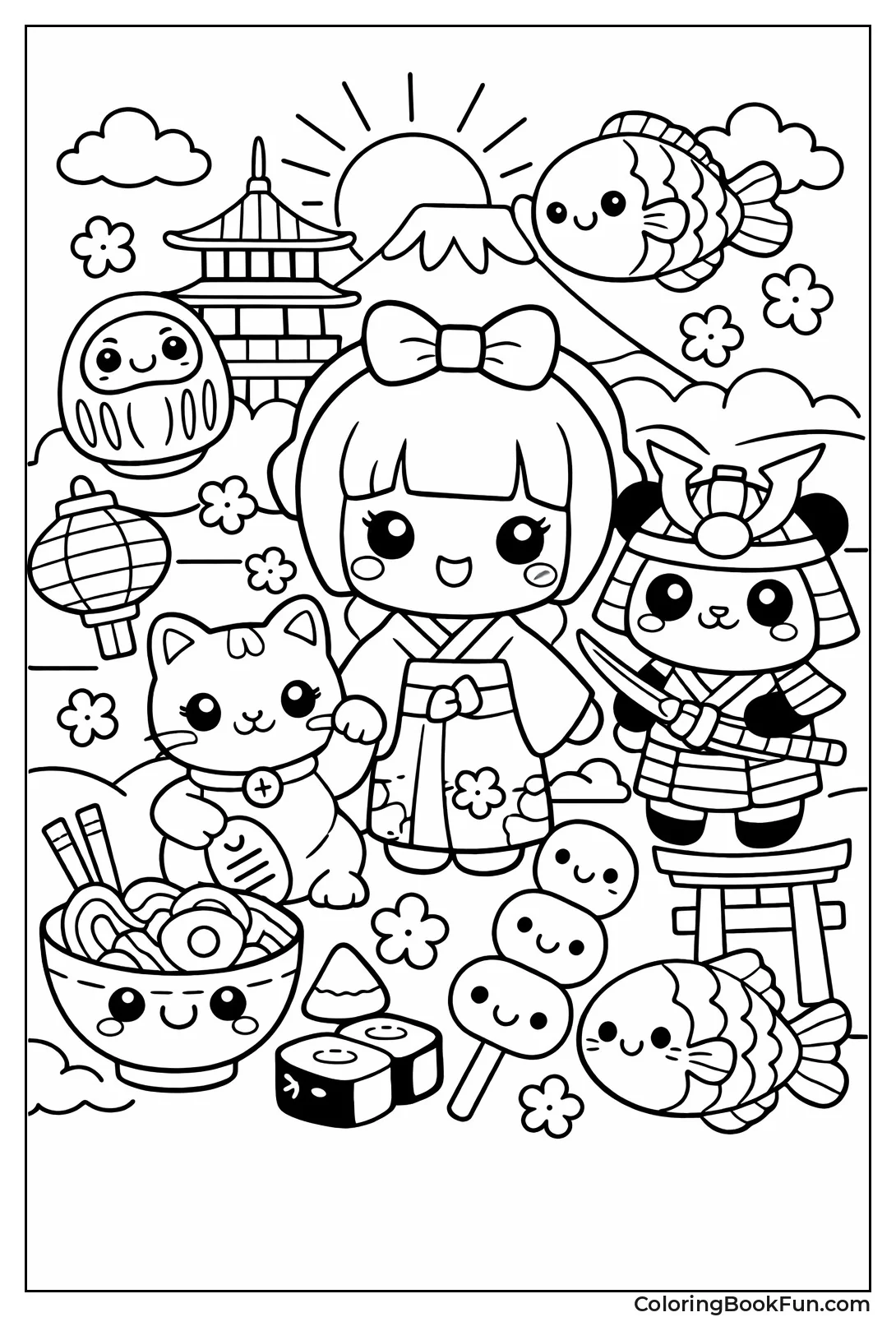 Cute Japanese Motifs