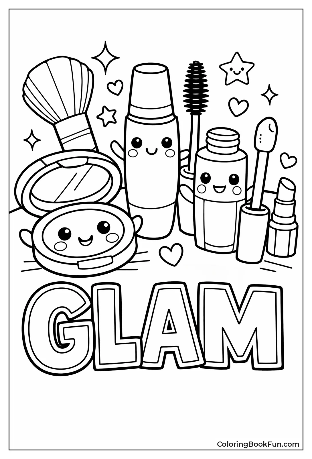 Kawaii Family of Makeup