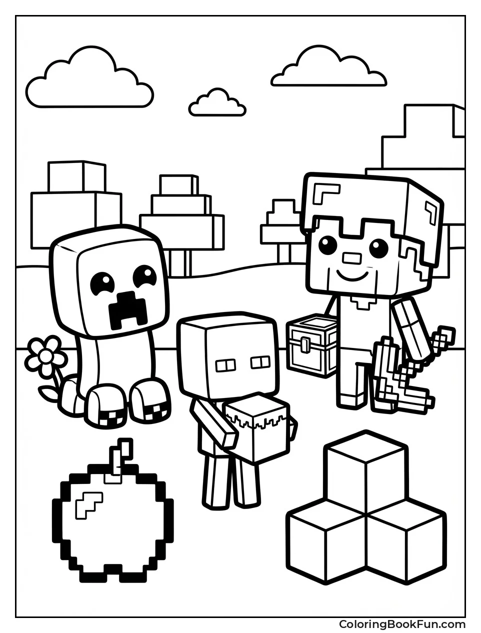 Kawaii Characters Smile Sweet