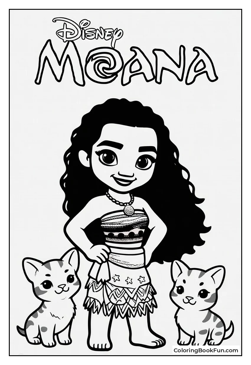 Kawaii Moana with Friends