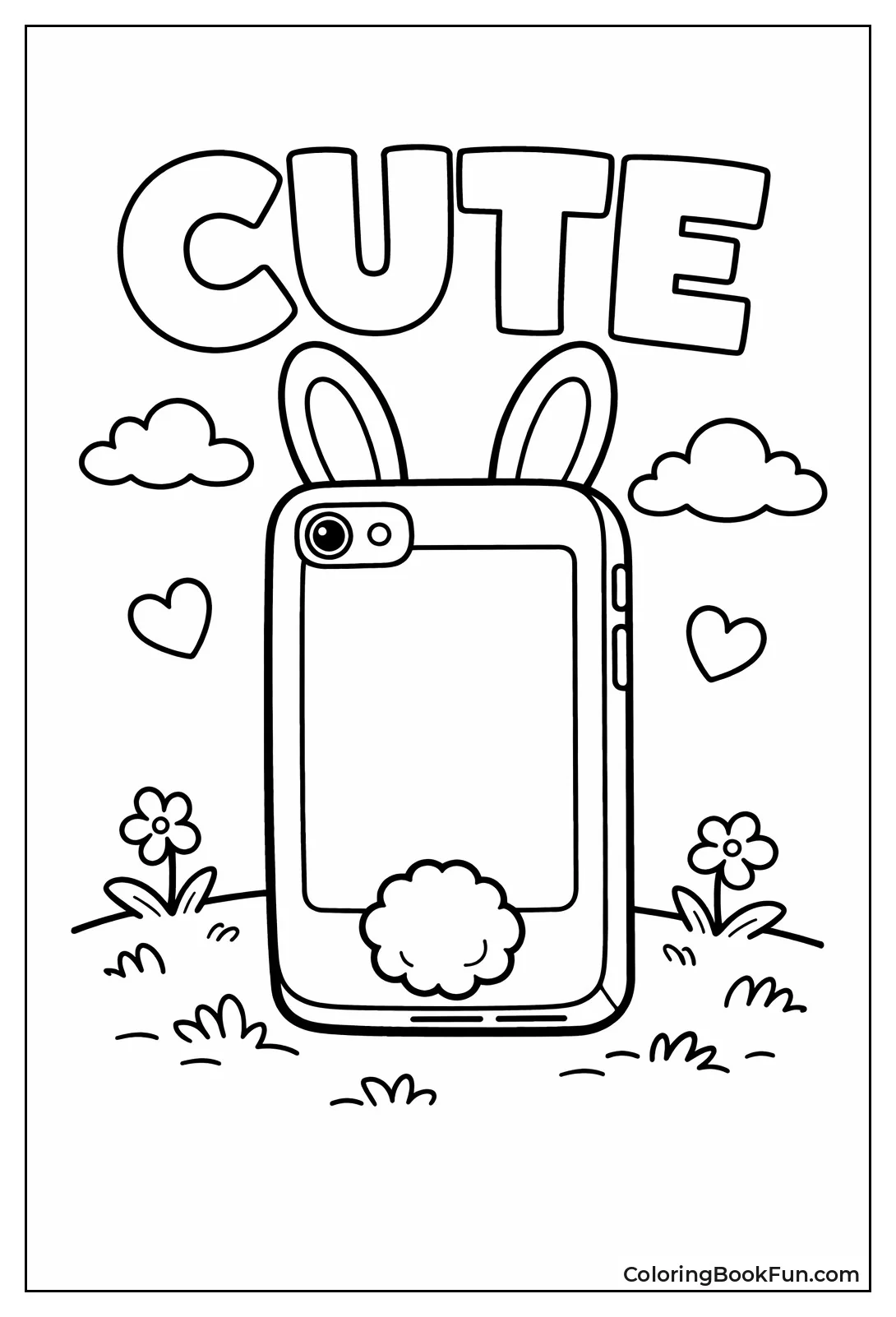 Phone Wears Bunny Case