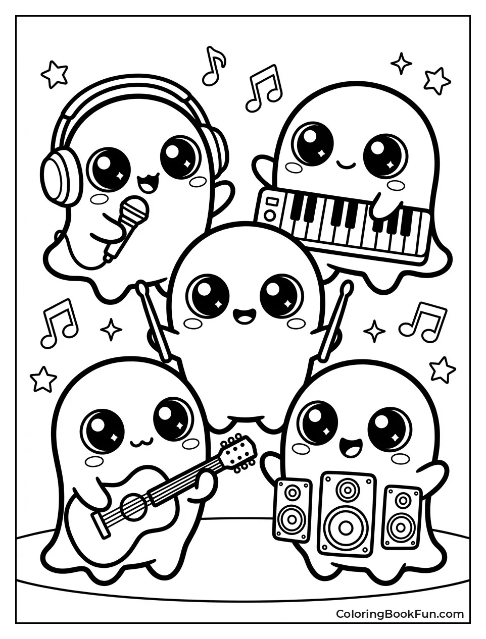 Kawaii Chibi Sprunki Friends