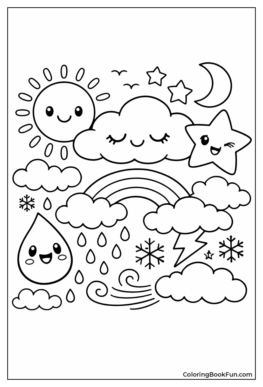 Kawaii Weather Friends