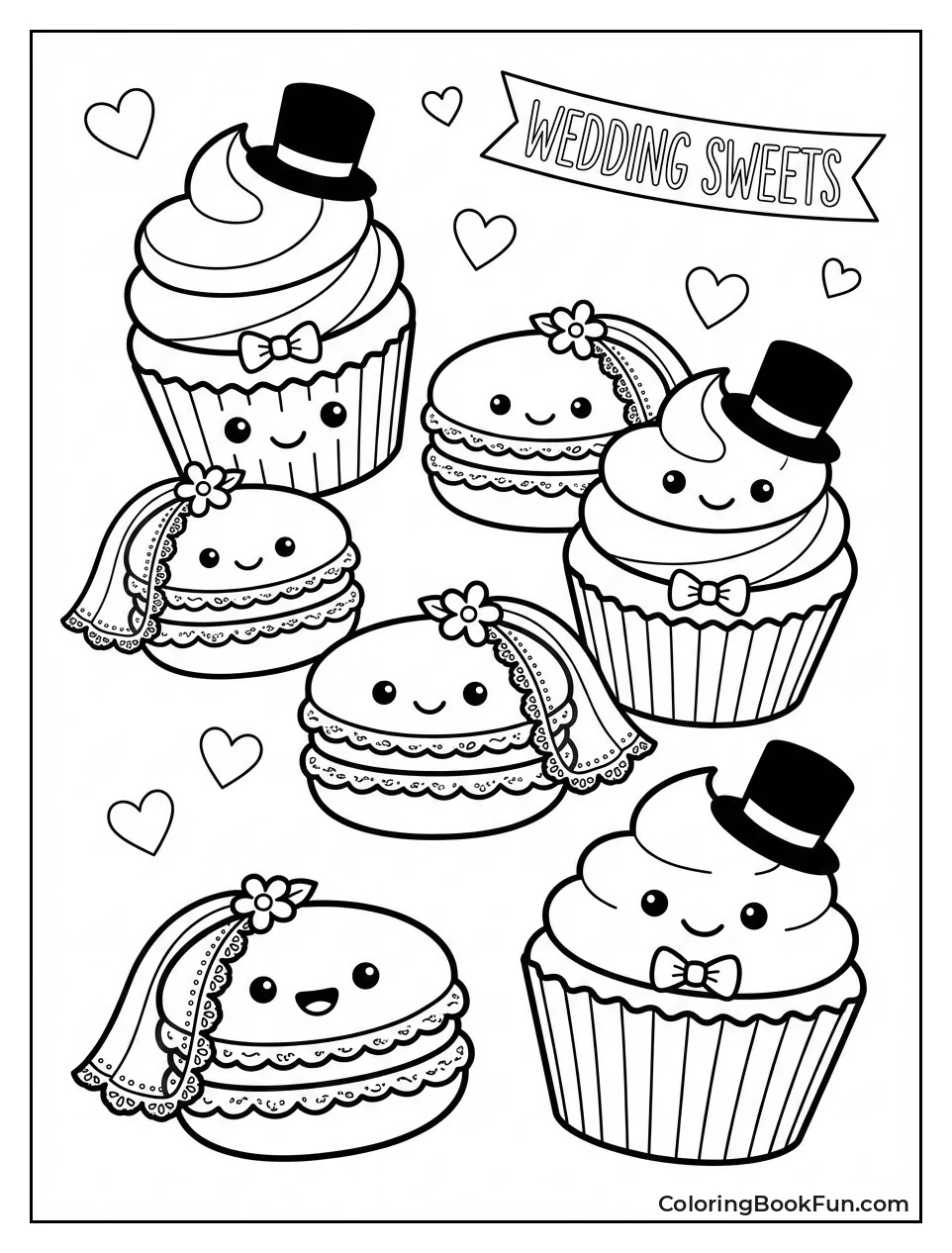 Kawaii Wedding Treats