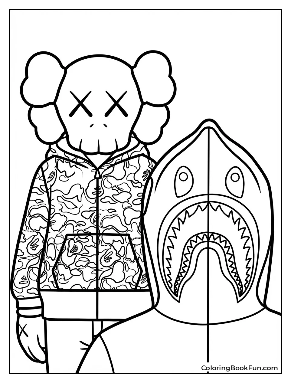 KAWS BAPE Collab