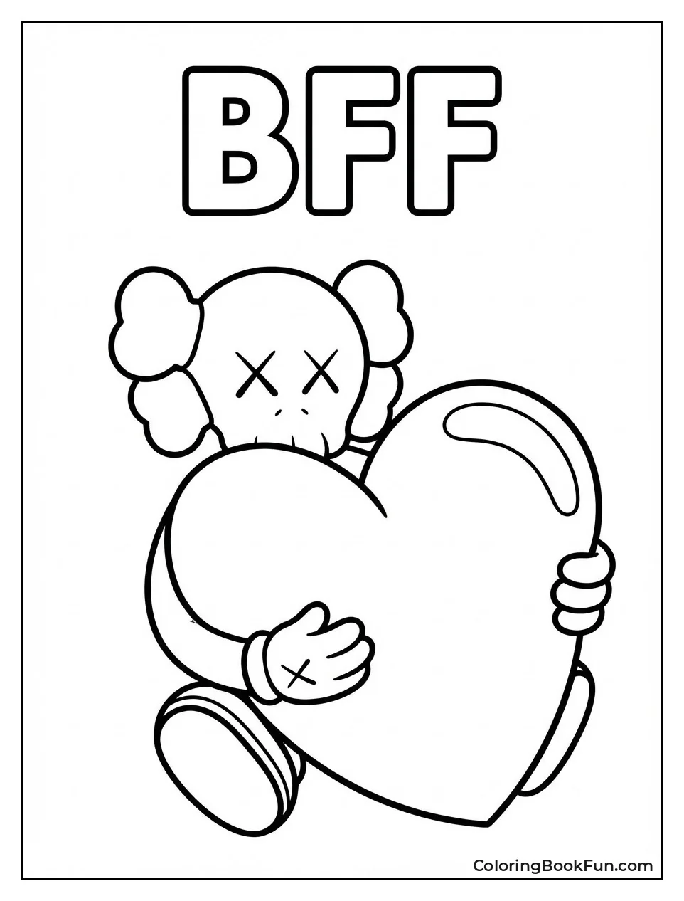BFF Heart Hug