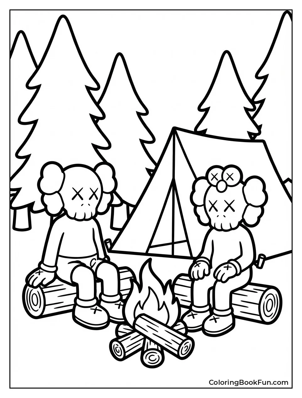 Companion and BFF Camping