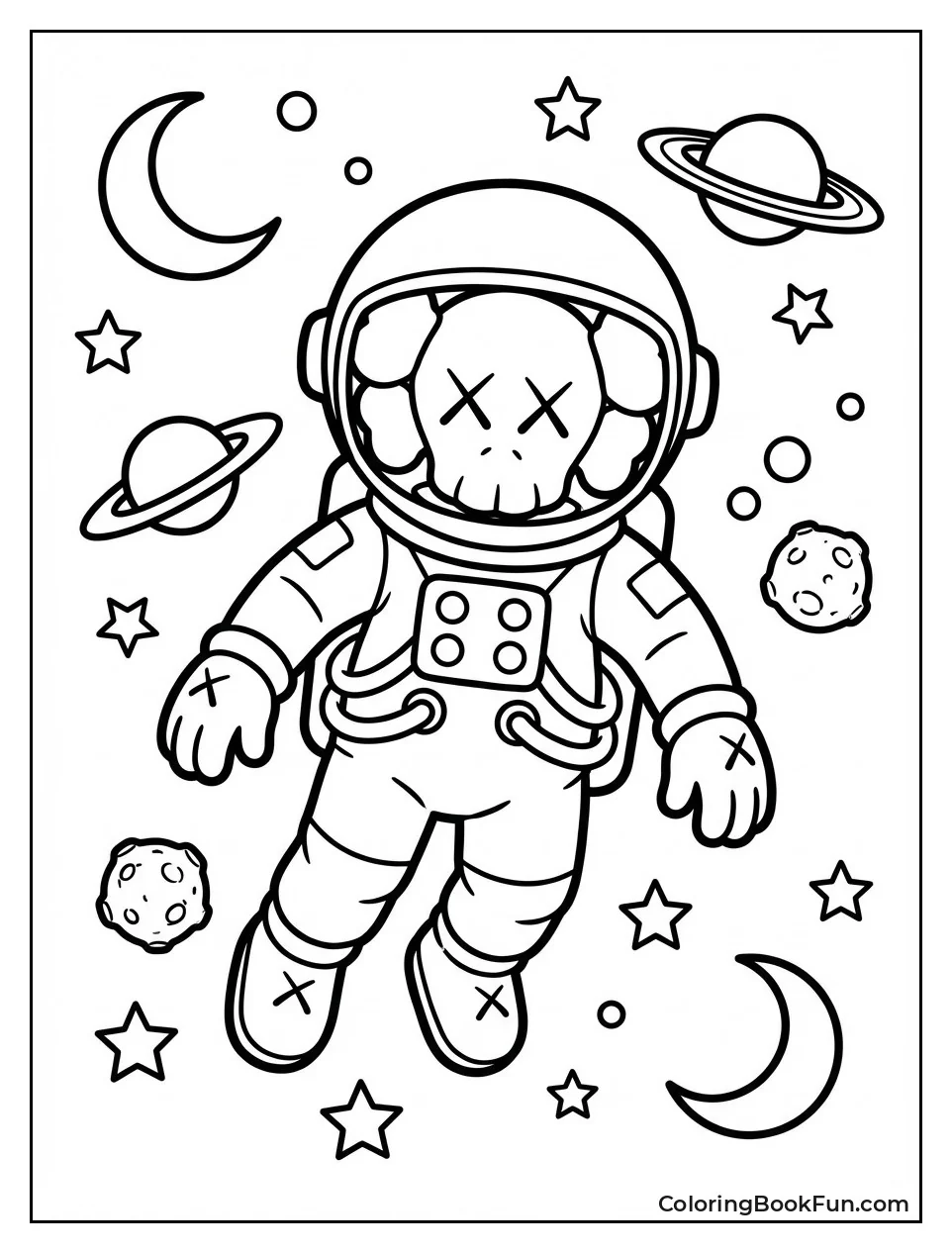 Companion Floating in Space