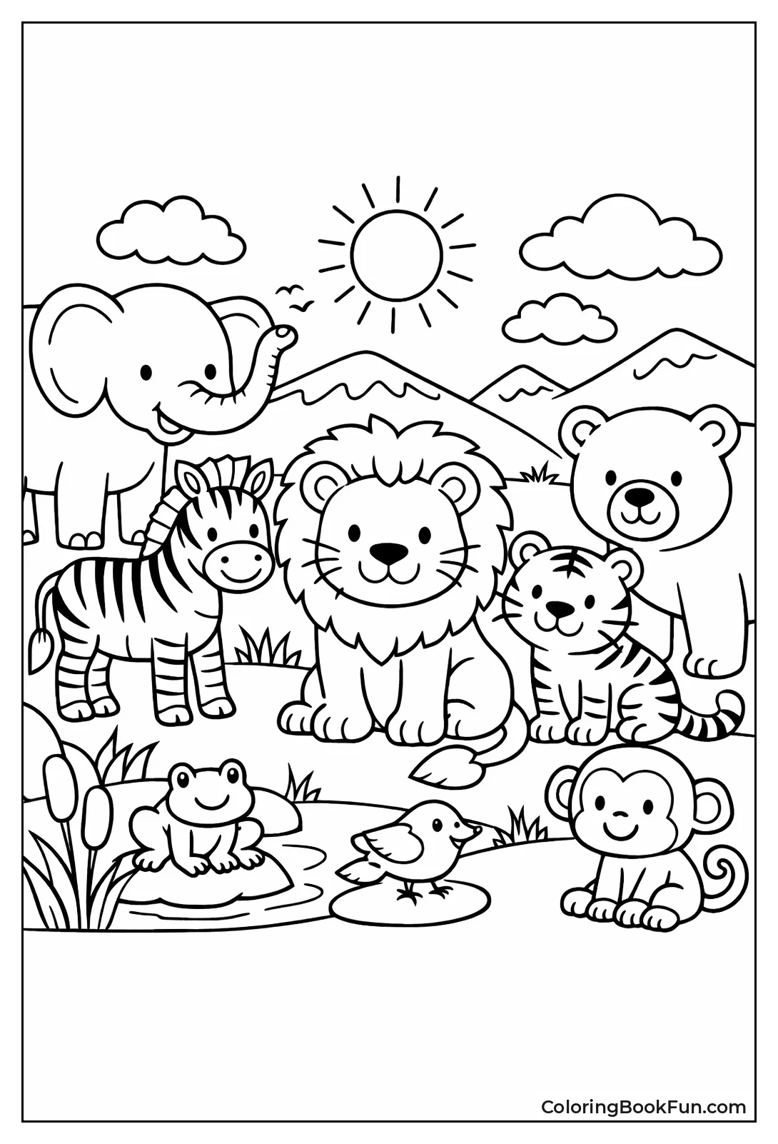 Fun Wild Animals for Kids