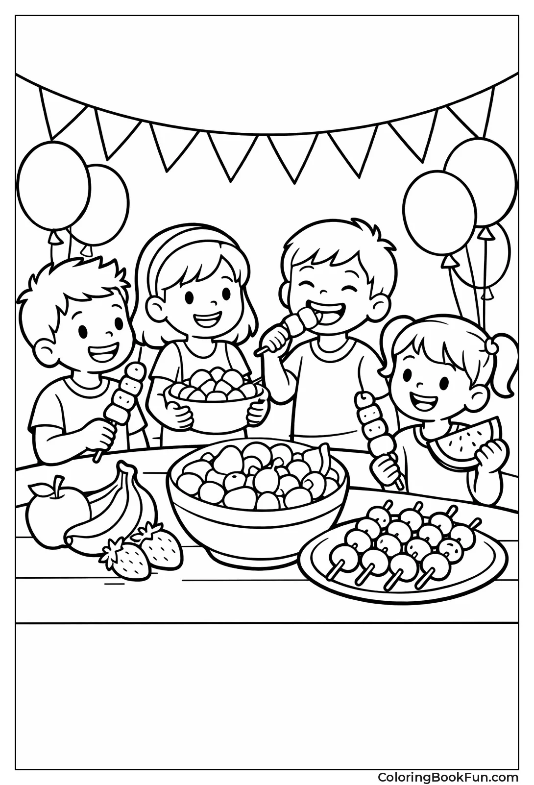 Kids Fruit Celebration