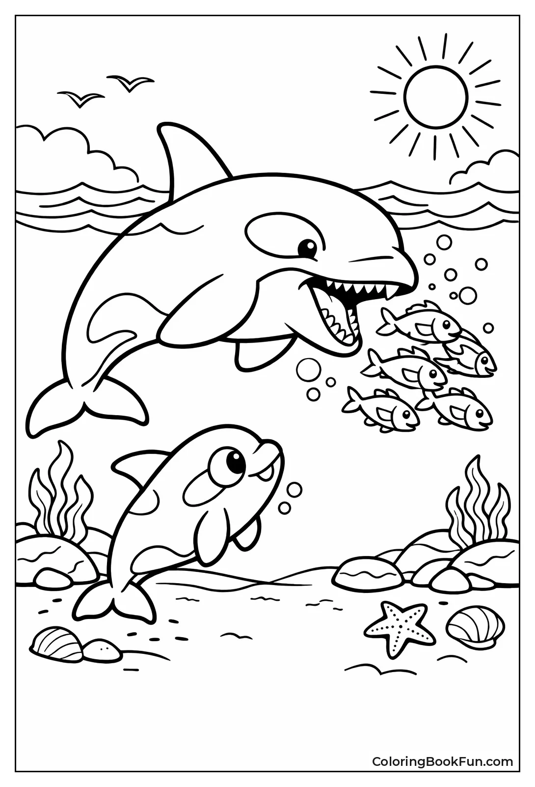 Calf Watches Mom Hunt