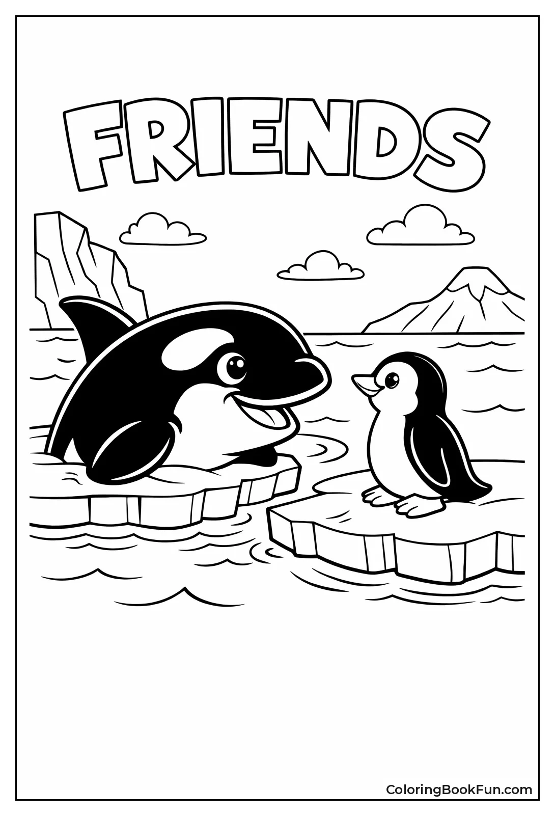 Orca Meets Penguin