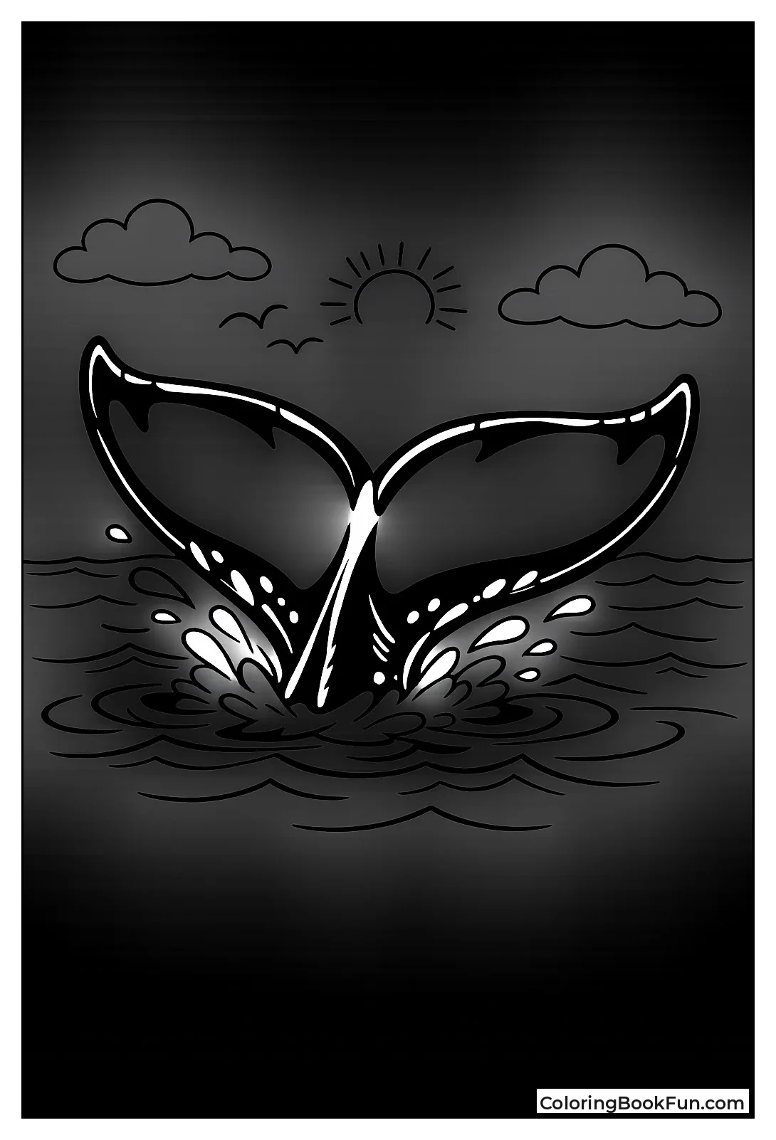 Orca Tail Fluke Patterns