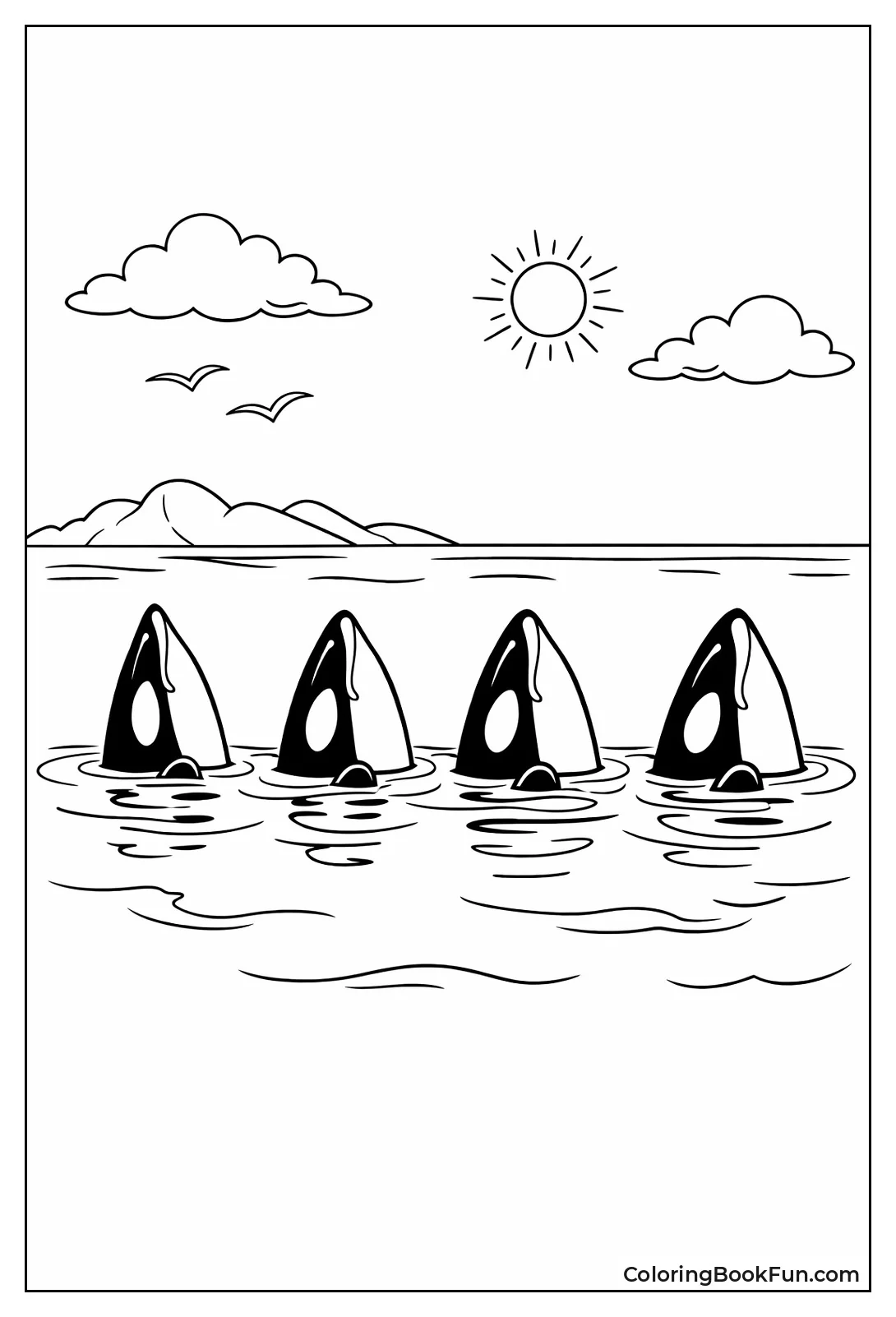 Sleeping Orca Pod Logging