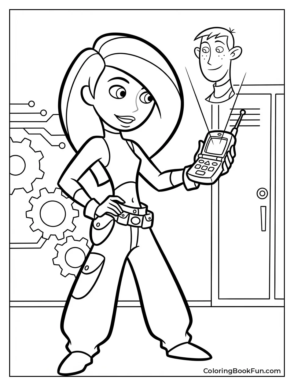 Kim Talks to Wade Hologram