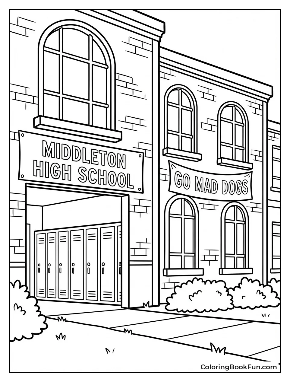 Middleton High School Front