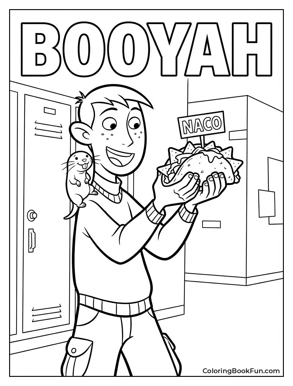 Ron Holds Naco Treat