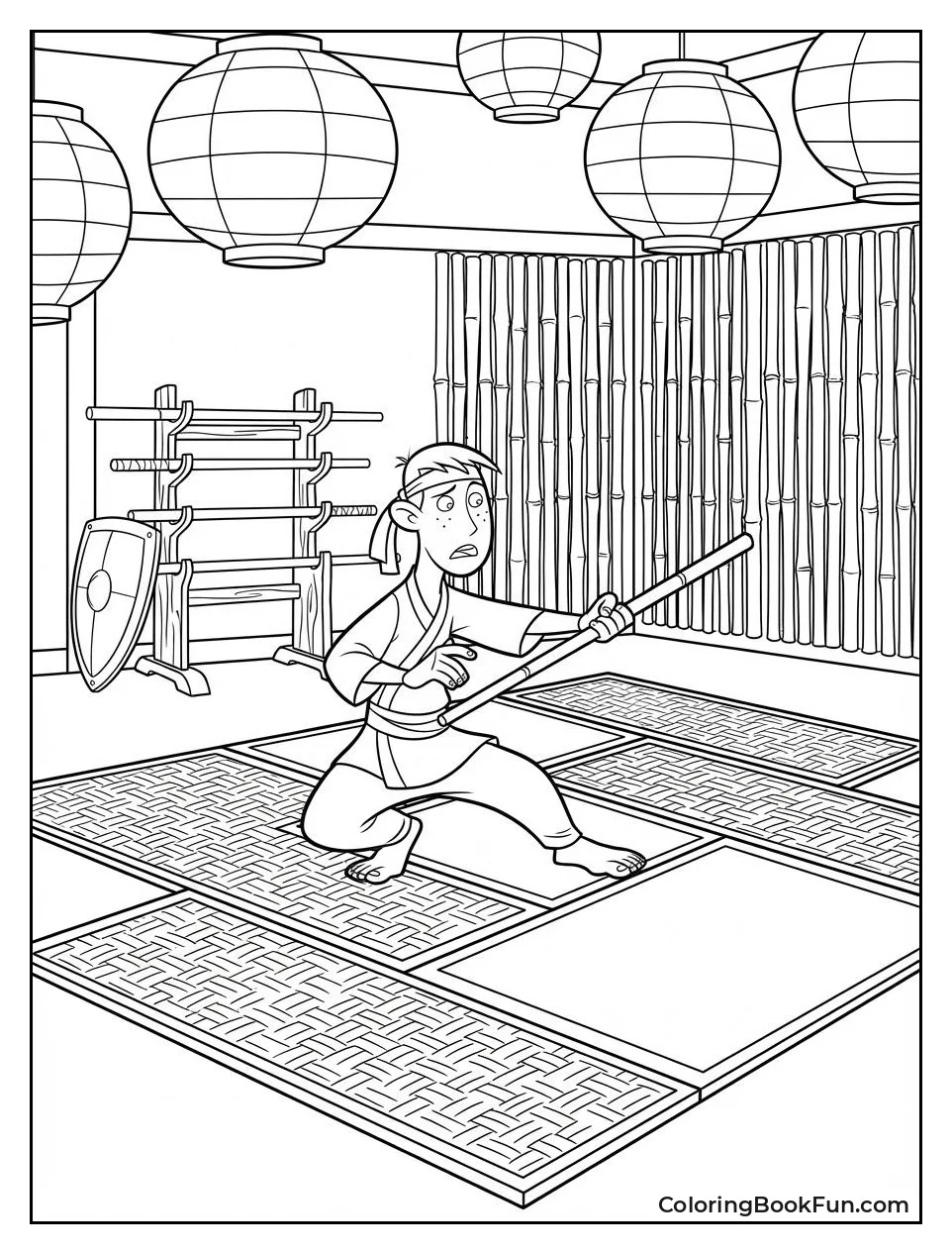 Ron Trains Yamanouchi Dojo