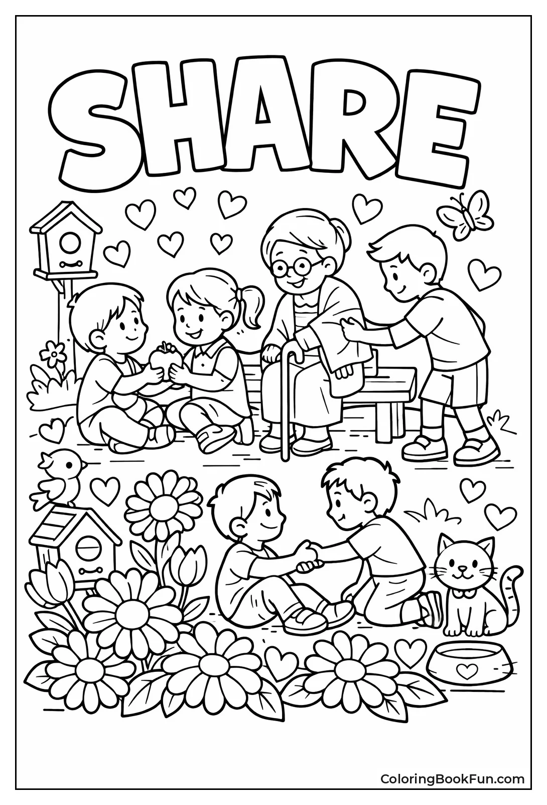 Bubble Letter Bouquet