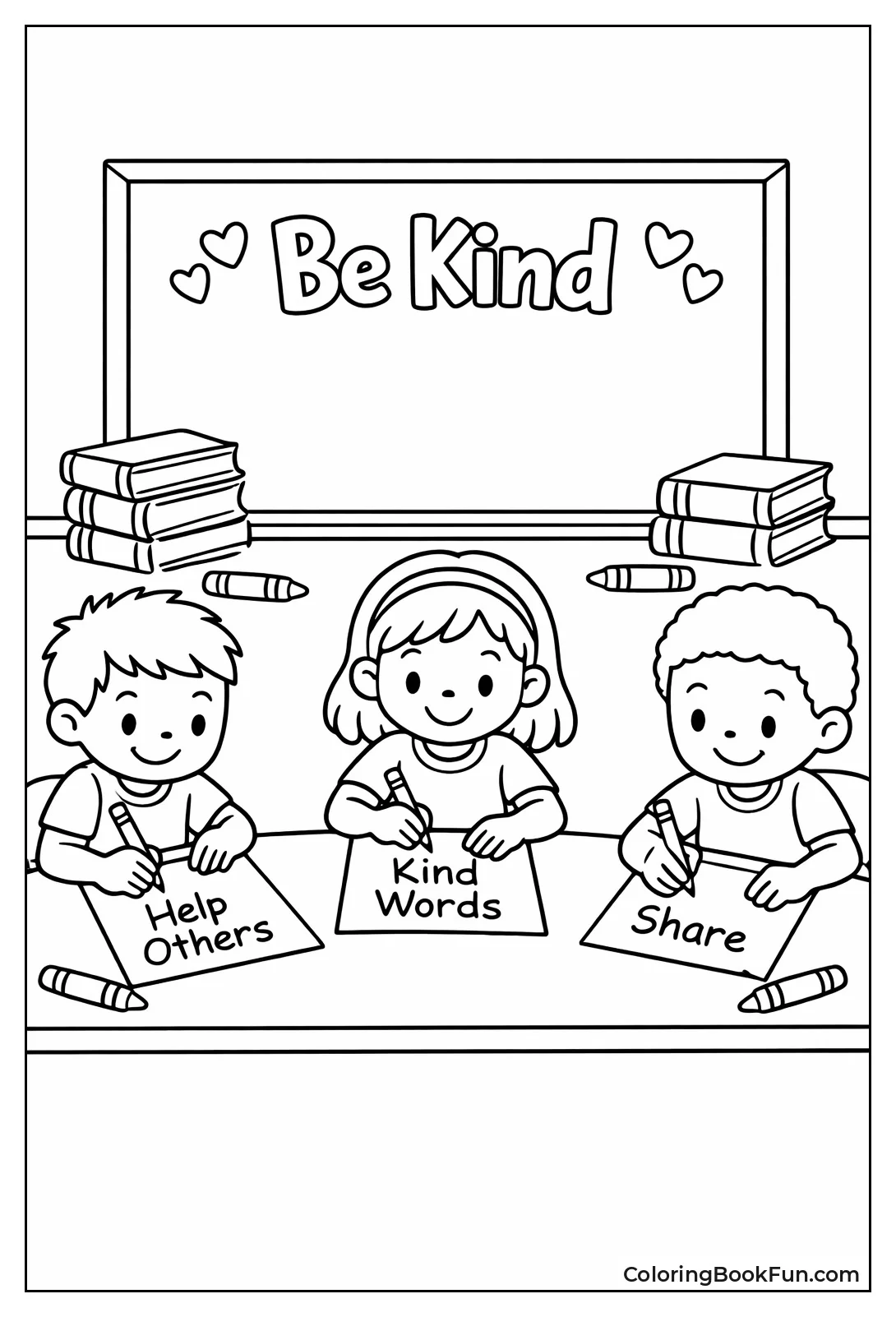 Kindness Chalkboard Classroom