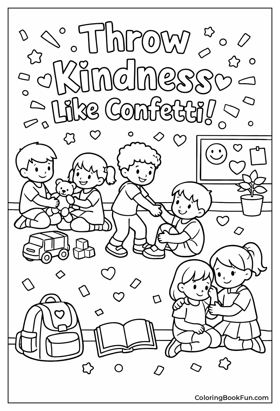 Children Helping Friends