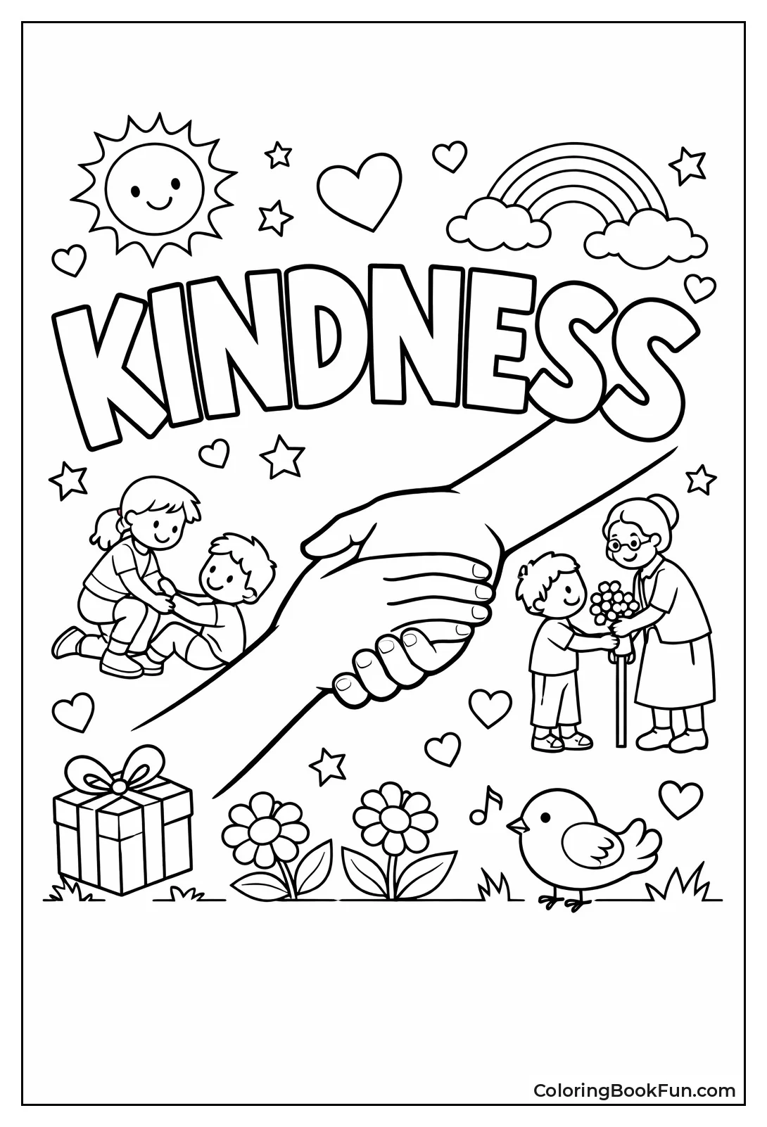 Kindness Flashcard Large
