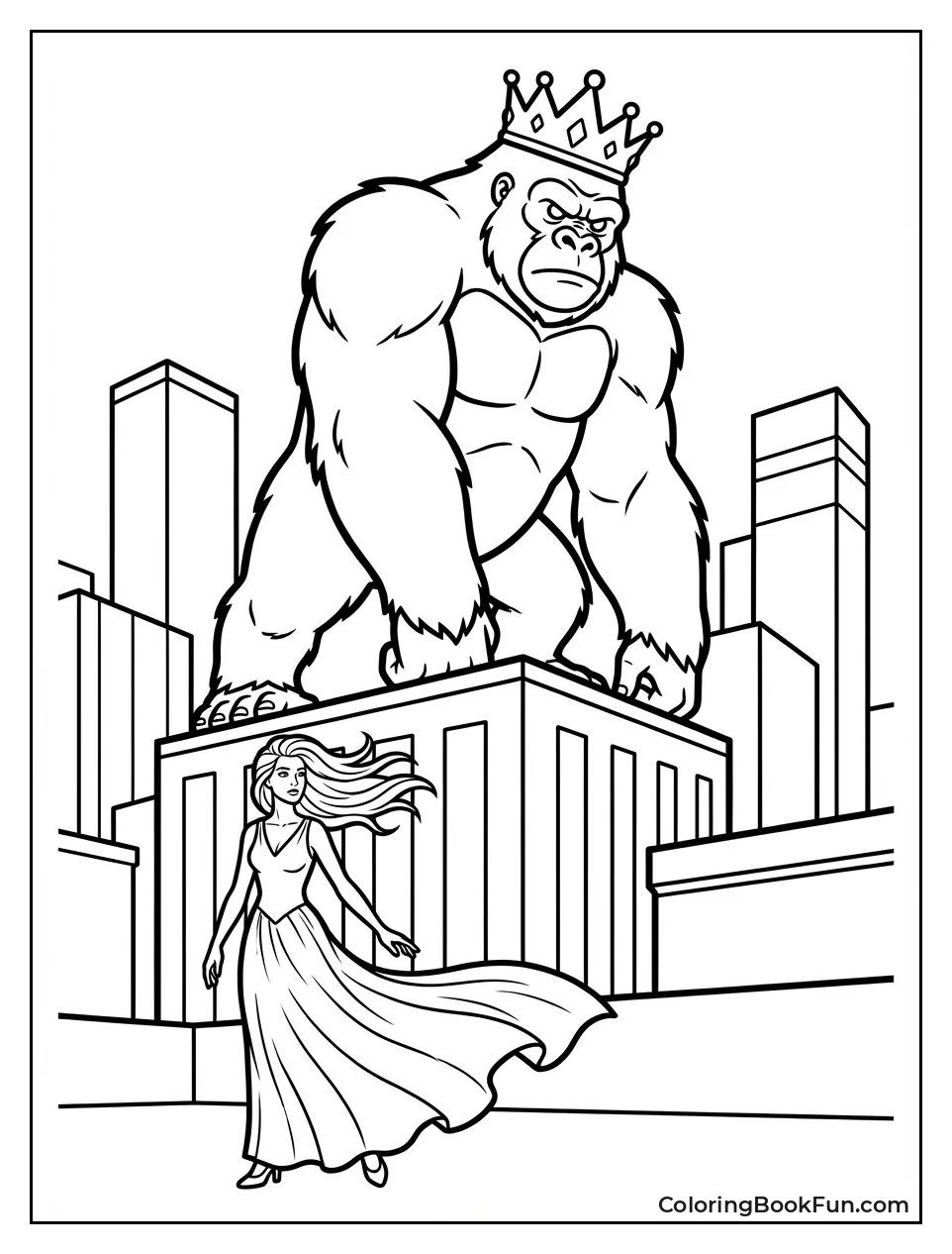 Ann Darrow Stands Gracefully