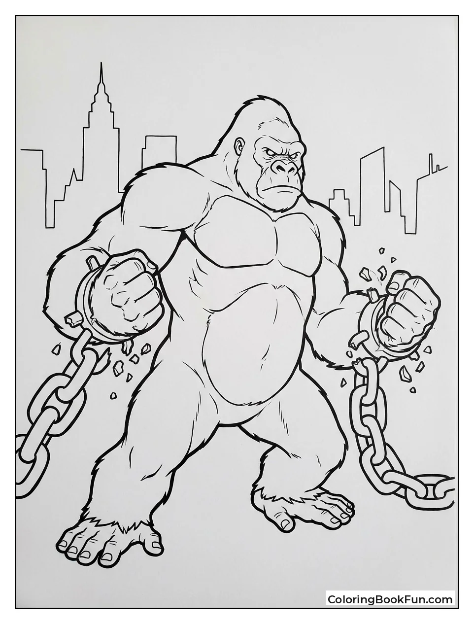 Kong Breaks Heavy Chains
