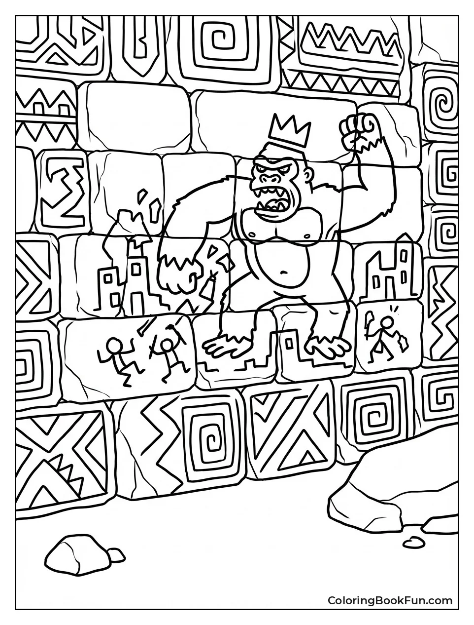 Ancient Cave Kong Paintings