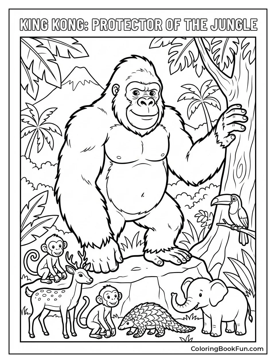 Kong Protects Small Animals