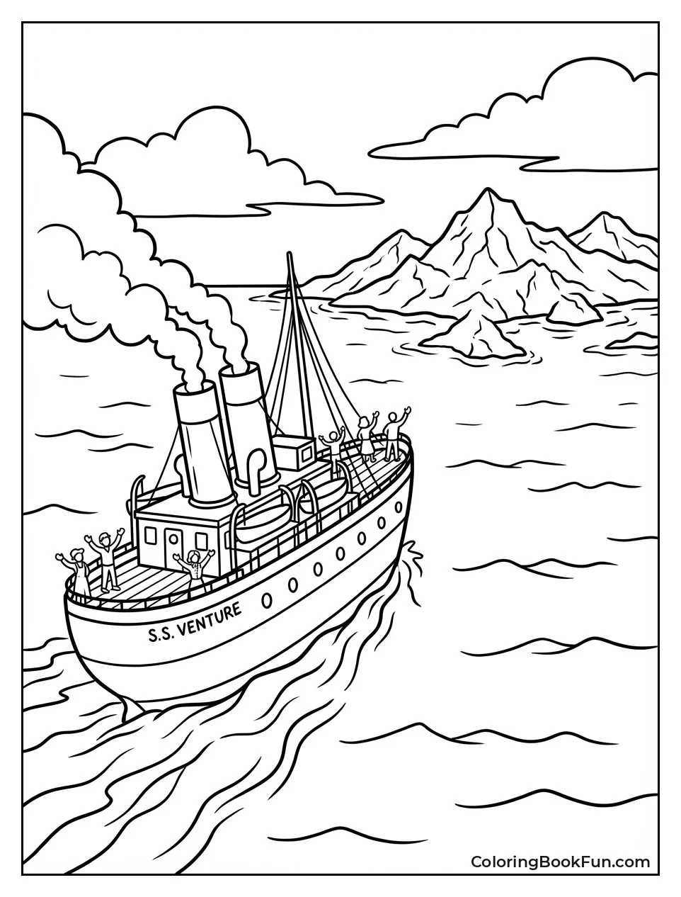 Venture Ship Steams Ahead